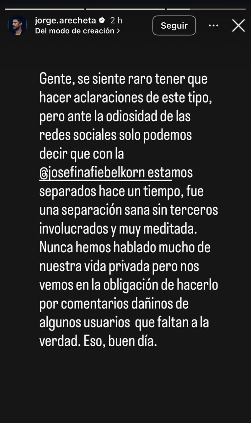 Instagram - Jorge Arecheta