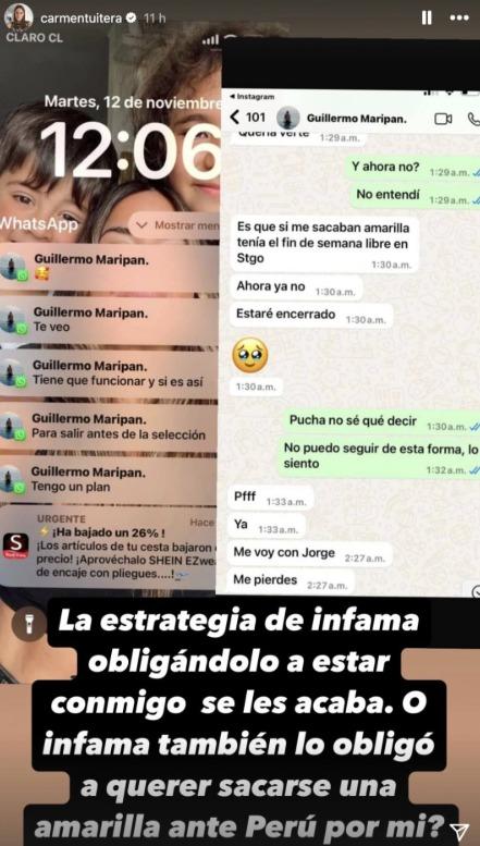 Captura - Acusación en contra de Guillermo Maripán