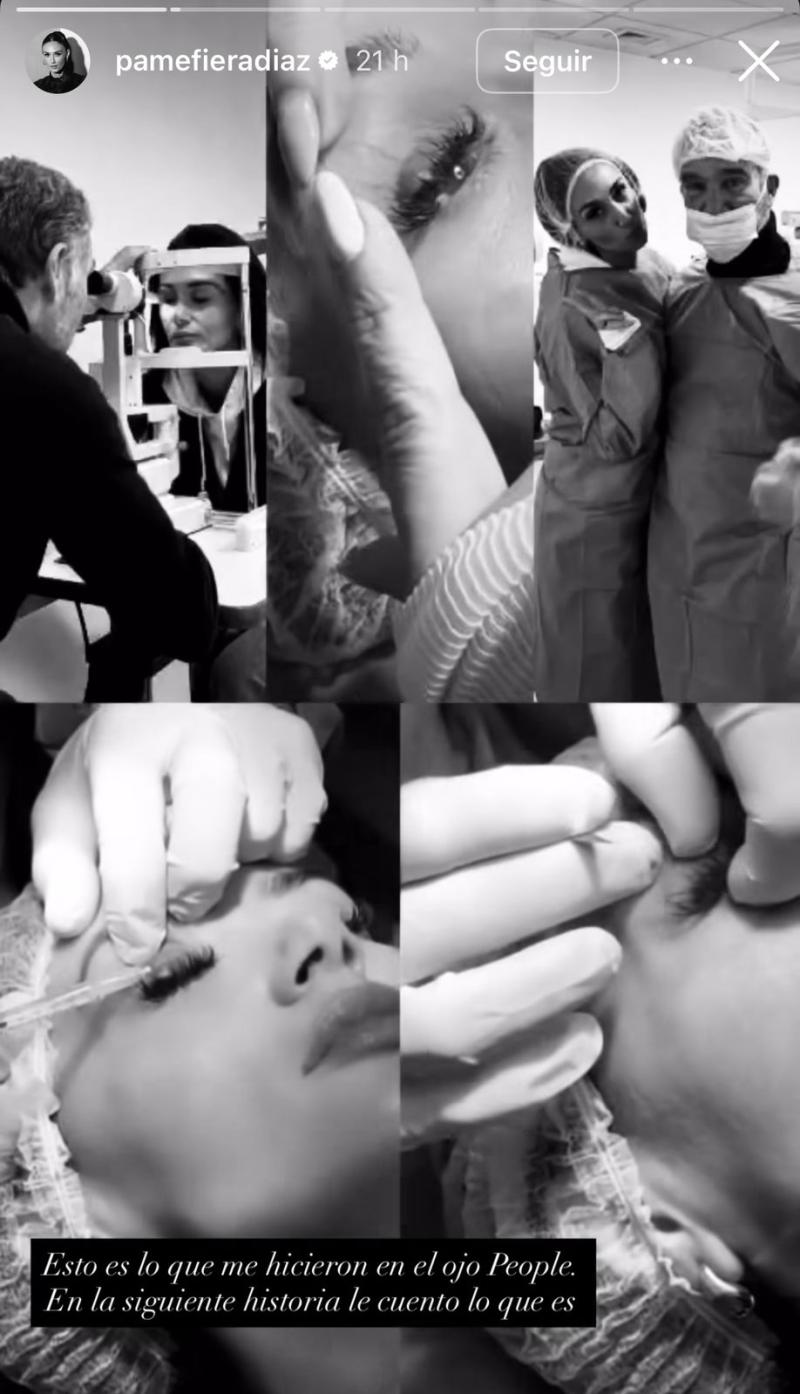 Captura de Instagram - Pamela Díaz