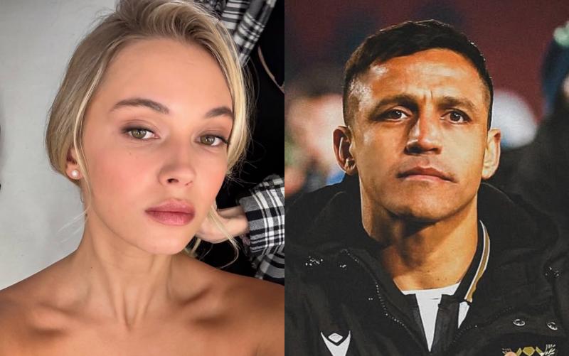 Instagram - Alexandra Litvinova y Alexis Sánchez