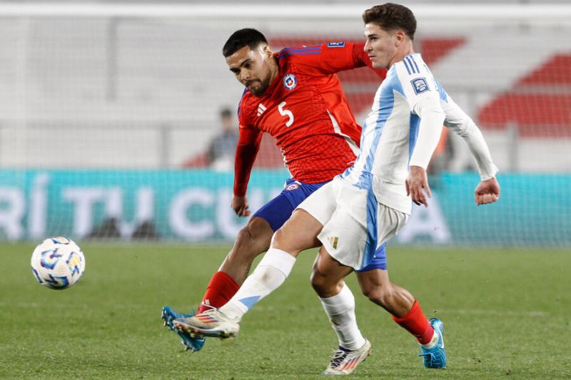 Agencia Uno - Selección chilena vs Argentina