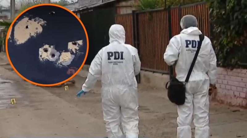 Balacera a la casa de la familia de Miguelito en Conchalí - T13