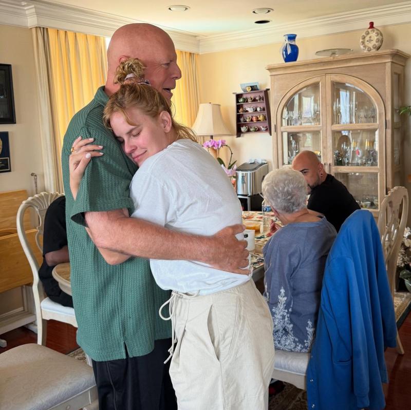 Instagram - Bruce Willis y su hija Tallulah