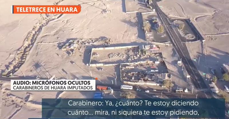 T13 - "Soy medio hue... tení que avisparte": la forma en que carabineros corruptos exigían coimas en la frontera