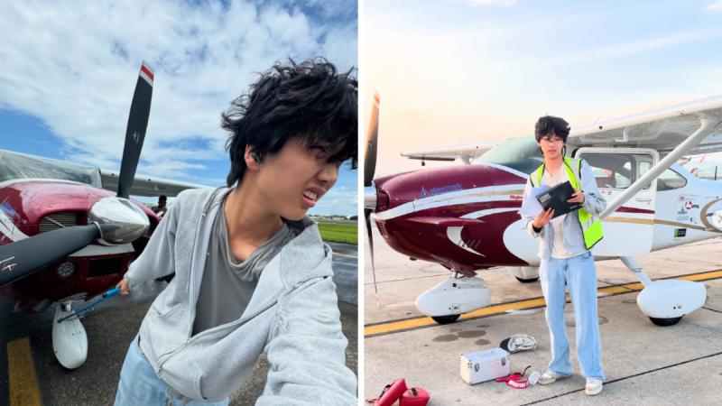 Quién es el piloto que fue detenido en la Antártica - Instagram