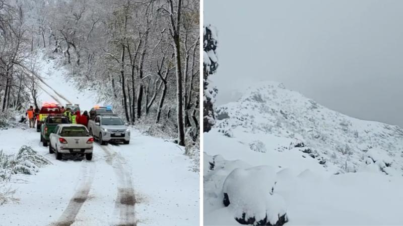 Rescatan a los últimos cuatro excursionistas extraviados en Romeral - T13