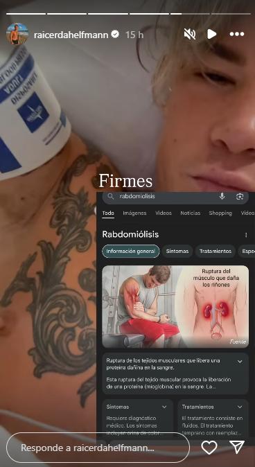 Raimundo Cerda actualiza su estado de salud - Instagram