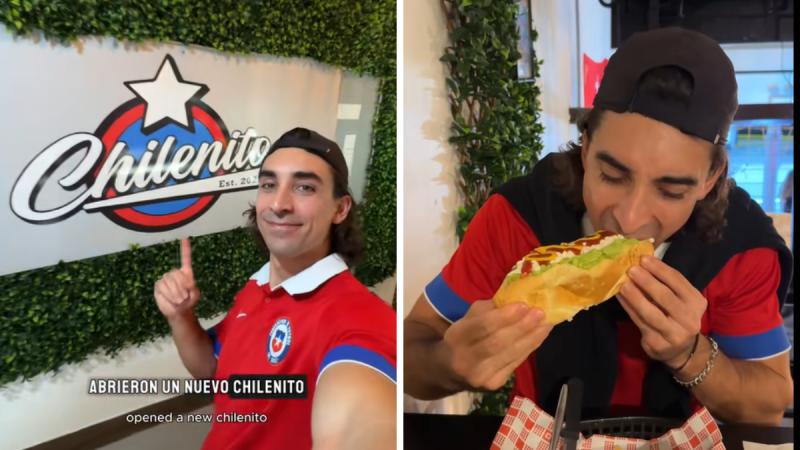 Tiktoker muestra cómo es un completo italiano en Australia - TikTok @vittorioraggiobar