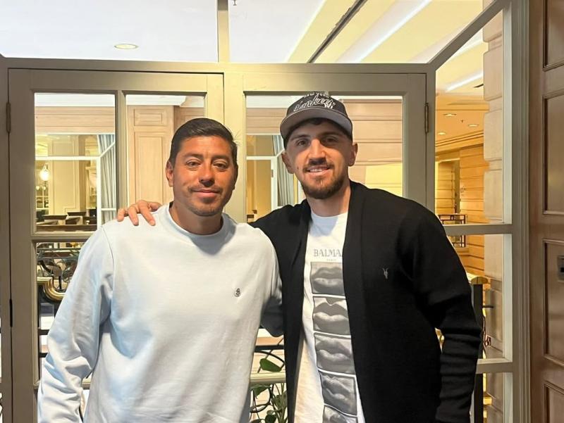 Nicolás Córdova junto a La Roja - FFCh