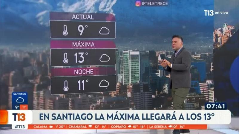 El tiempo: ¿Desde qué hora y cuánta lluvia caerá estos días en Santiago?
