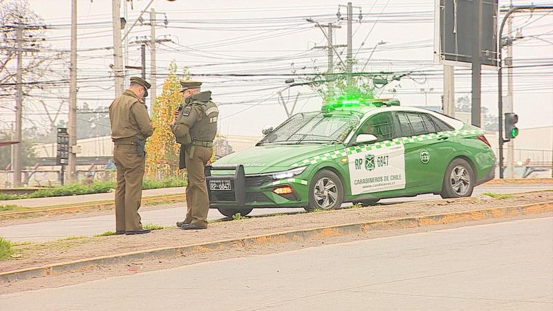Persecución dejó a un detenido en Maipú - T13