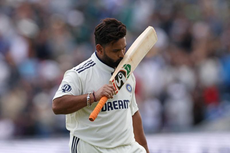 Rishabh Pant (AFP) engañado por la Inteligencia Artificial