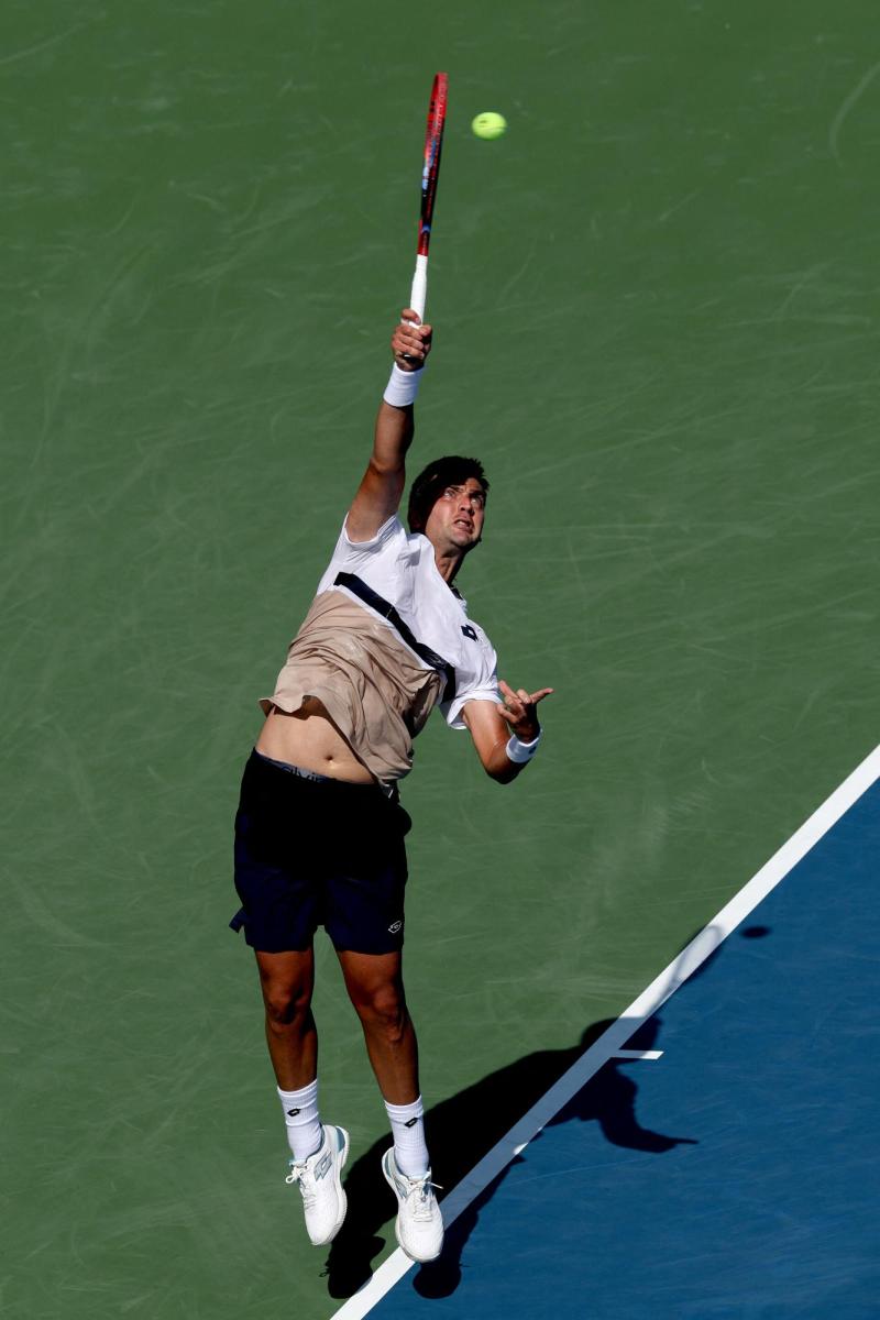 Tomás Barrios vs Gael Monfils - AFP