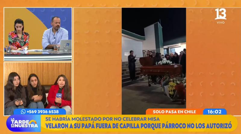 La Tarde es Nuestra - Familia veló a su padre en la calle por negativa de párroco