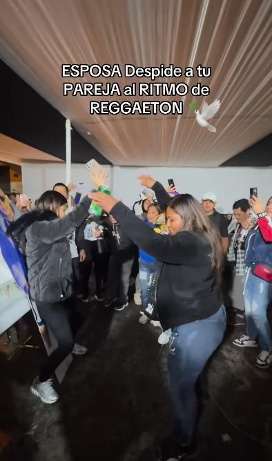 VIDEO: Joven peruana despide a su pareja bailando reguetón en su velorio y causa furor en redes- RRSS