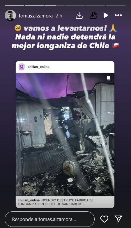 Captura - Se incendió fábrica que inspiró 'Denominación de Origen'