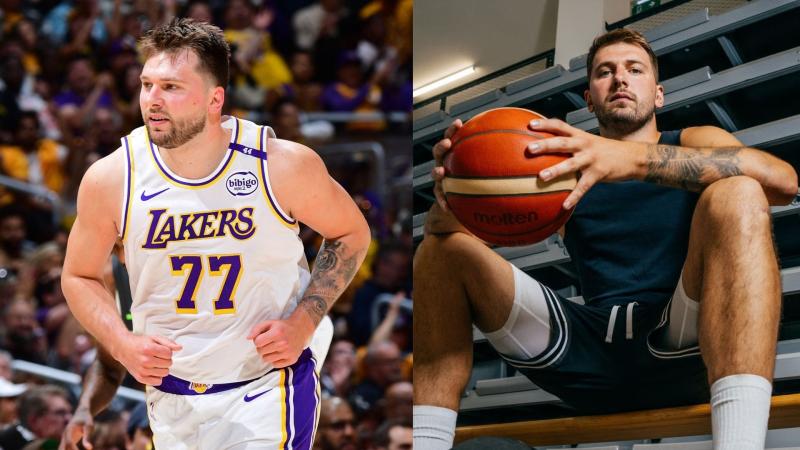 Antes y Después de Luka Doncic - AFP