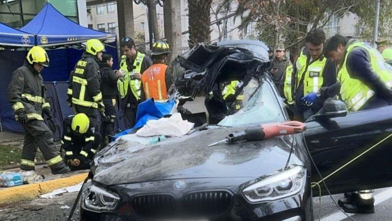 Accidente en Providencia - Foto Cedida