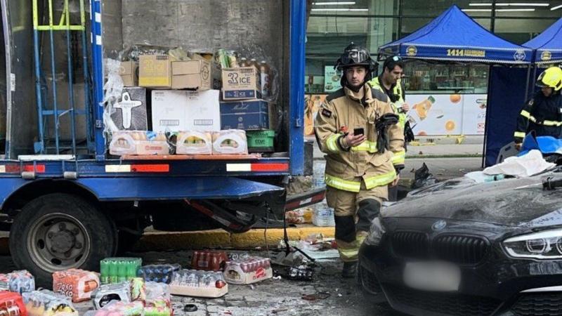 Accidente en Providencia - Foto Cedida