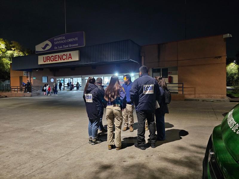 Fiscalía ECOH y PDI investigan homicidio en Peñalolén - ECOH