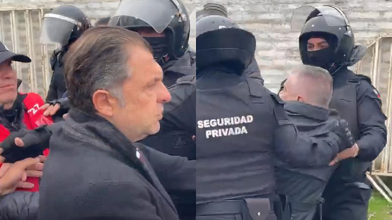 Periodista acusa agresión en confuso incidente post partido de Colo-Colo | Captura