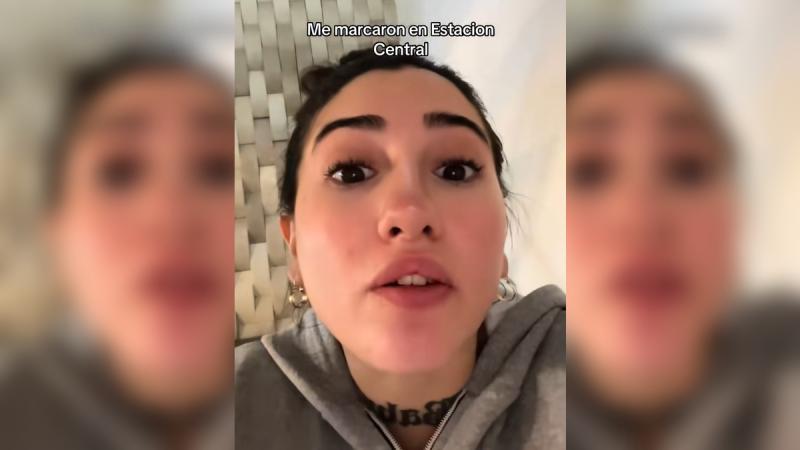 TikTok/josefaviera1 - Joven relató cómo intentaron asaltarla en Estación Central