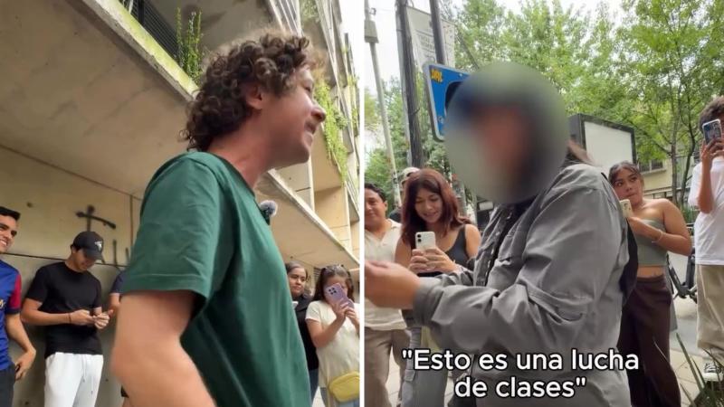 Redes sociales - Luisito Comunica protagonizó discusión en vía pública