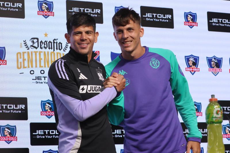 Photosport - Esteban Pavez e Iván Alejo, capitanes de Colo-Colo y Real Valladolid