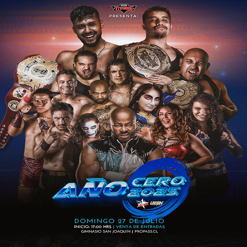 Con destacada estrella internacional: Guerra de Titanes vuelve con evento de lucha libre en Santiago