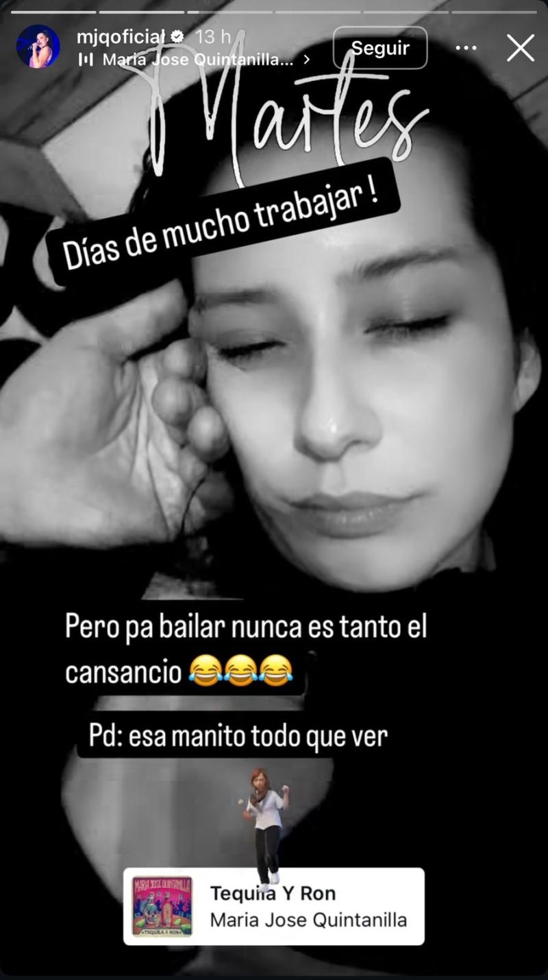Instagram - María José Quintanilla