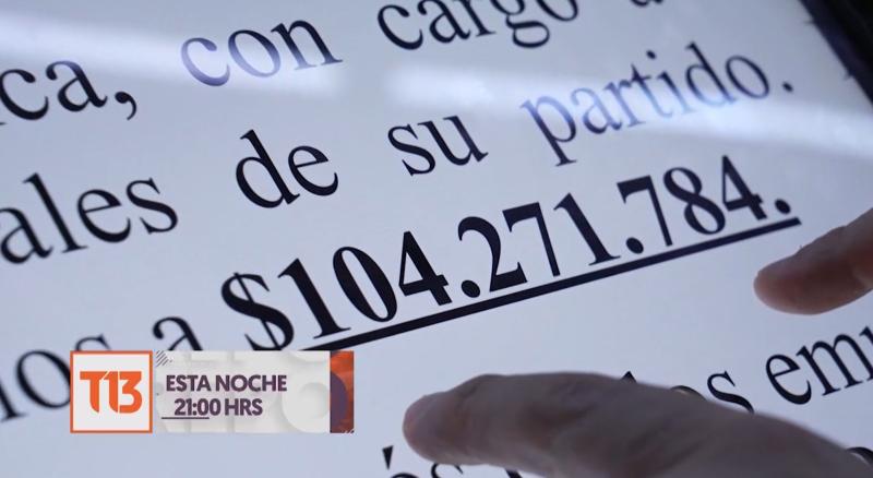 T13 - Investigación contra Joaquín Lavín