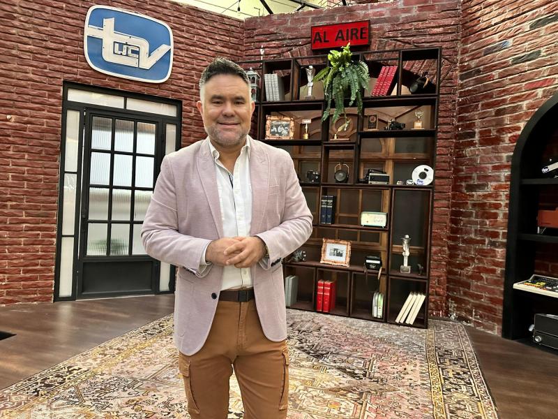 Gianfranco Marcone, meteorólogo de Canal 13