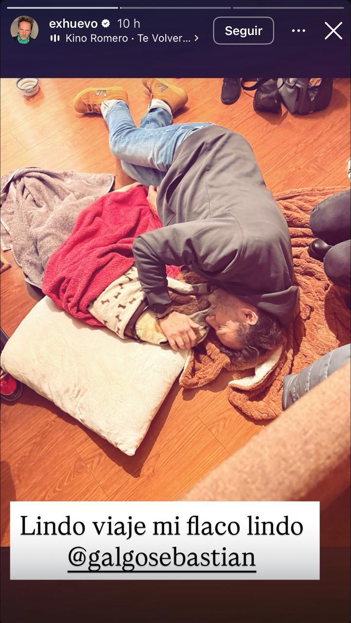 Instagram - Daniel Fuenzalida y su mascota