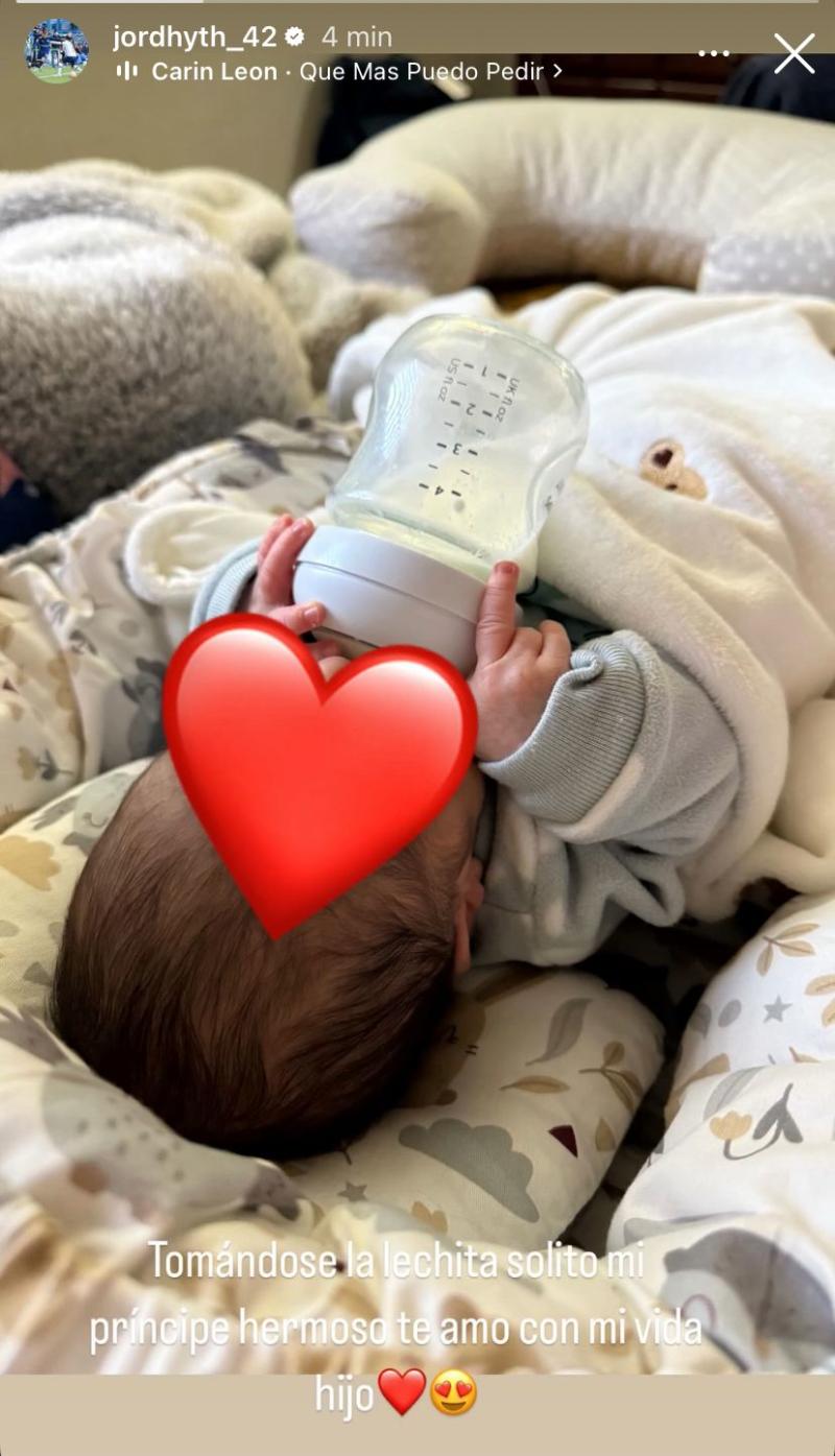 Captura - Jordhy Thompson comparte fotos de su hijo