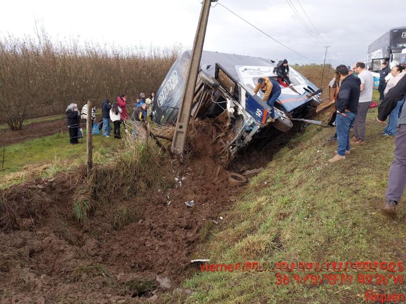 Ministerio de Obras Públicas Ñuble - Accidente en Ñiquén