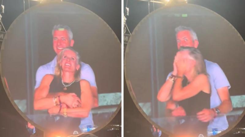 Infidelidad destapada en concierto de Coldplay - TikTok @instaagraace