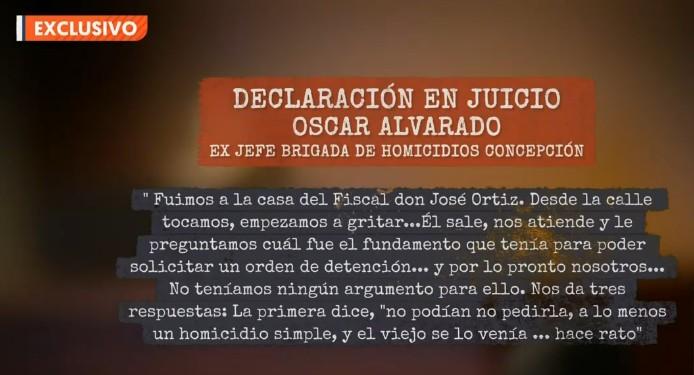 Fiscal Ortiz había pedido detención de tío de Tomasito antes que perito examinara el cuerpo