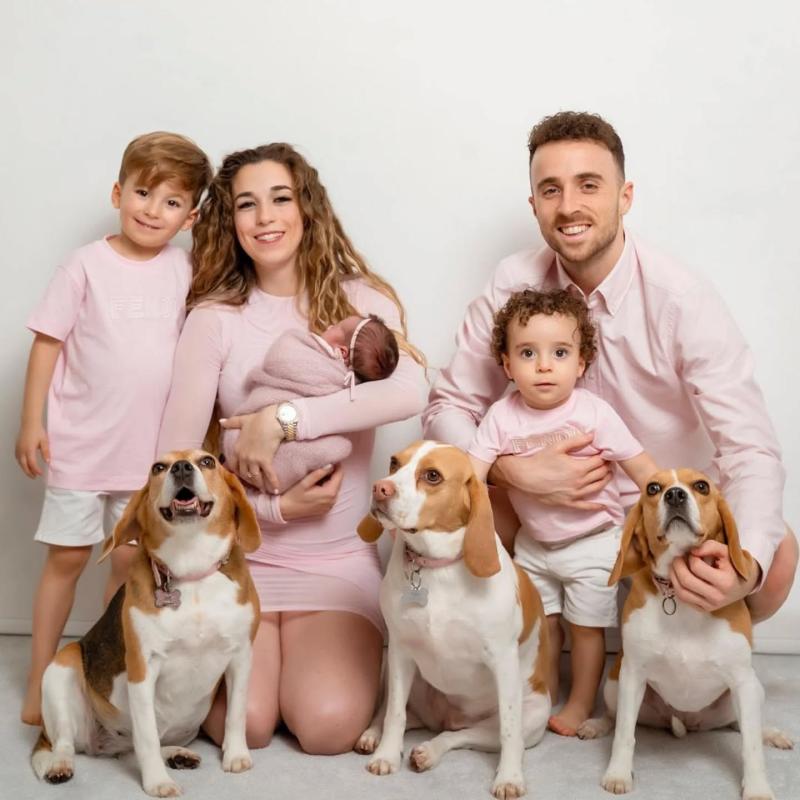 Instagram - Diogo Jota y su familia