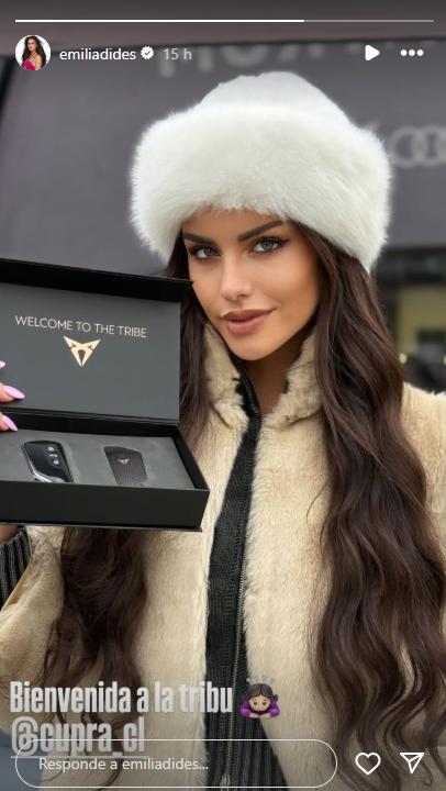 Emilia Dides mostró su millonaria adquisición - Instagram