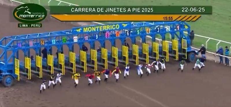 Captura - Carrera de Jinetes sin caballo en Perú