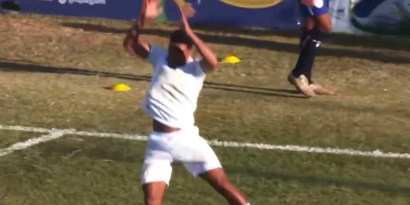 Captura - Se lesiona celebrando como Cristiano Ronaldo
