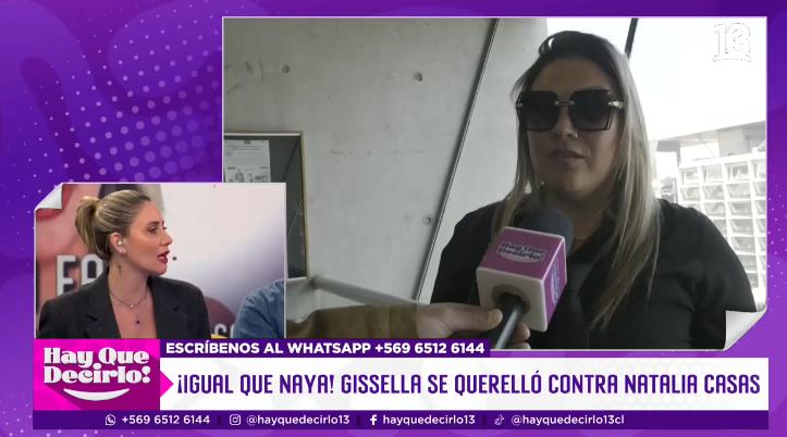 Gissella Gallardo acusa haber sido hostigada por la misma mujer que demandó a Naya Fácil - Hay Que Decirlo
