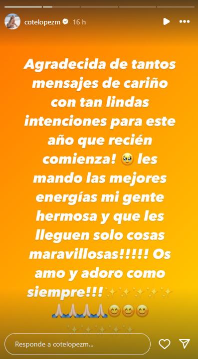 El mensaje de Coté López - redes sociales