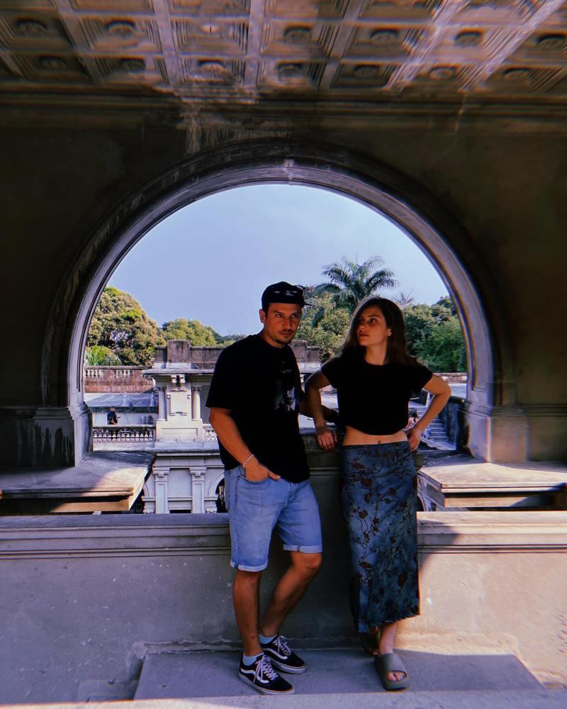 Instagram - Octavia Bernasconi y Max Salgado