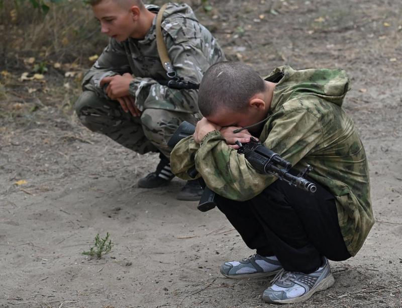 Niños participaron de entrenamiento militar en Rusia - Reuters