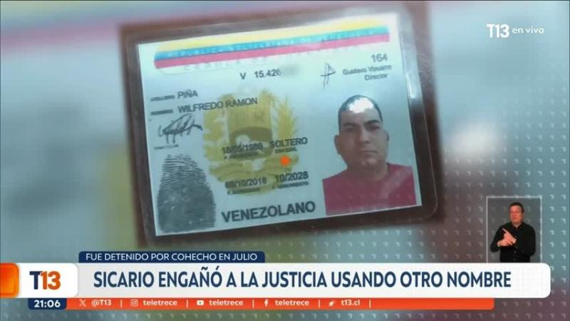 El método con que sicario peruano engañó a la justicia chilena: Pudo una vez, pero a la segunda fue capturado