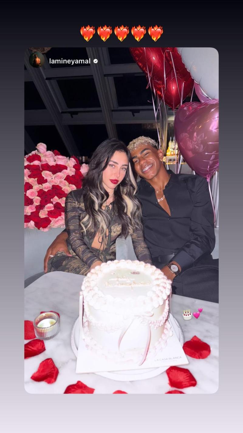 Instagram/nicki.nicole - Nicki Nicole y Lamine Yamal