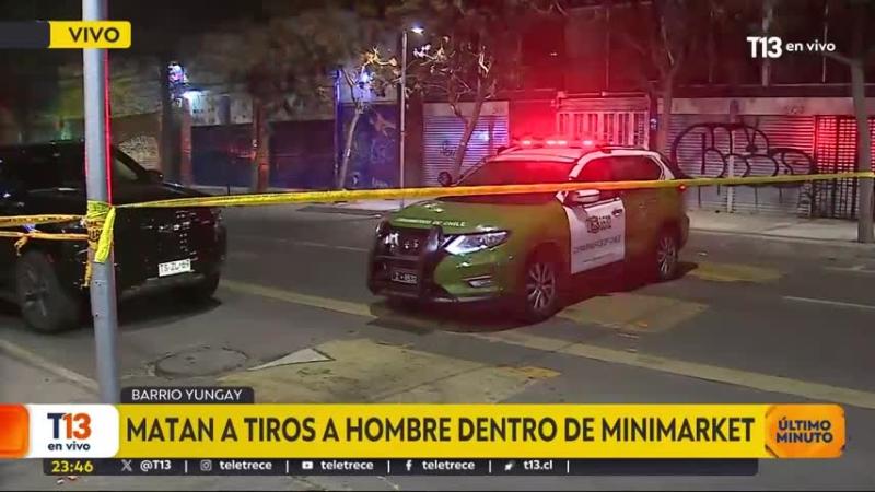 Hombre muere baleado en minimarket