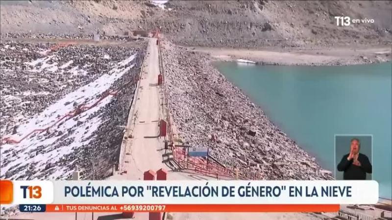 Polémica "revelación de género" en Embalse El Yeso