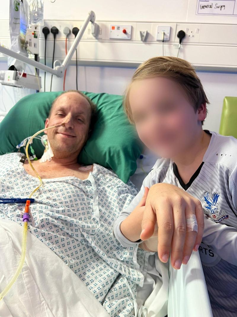 Gofundme - Hombre fue diagnosticado de cáncer tras dolor de estómago